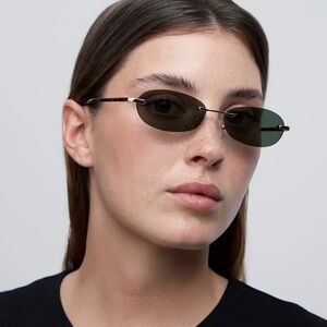 Meller Jina Gold Olive sunglasses